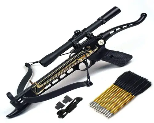 Self Cocking Pistol Tactical Crossbow