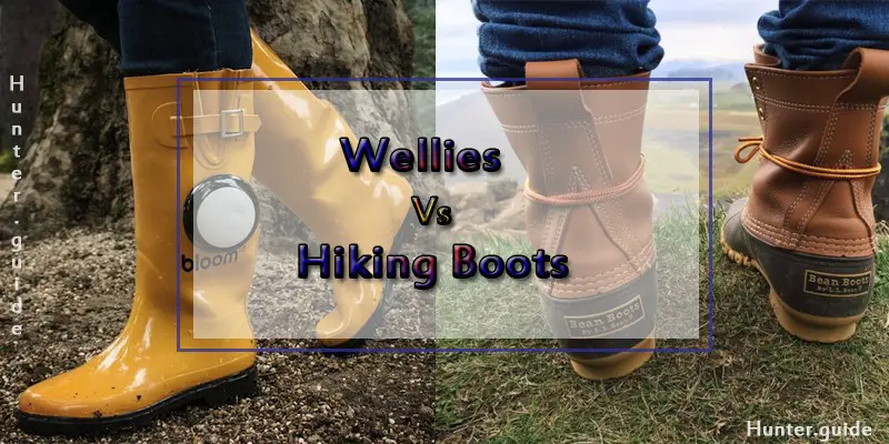 Can Wellies substitute hiking boots for 