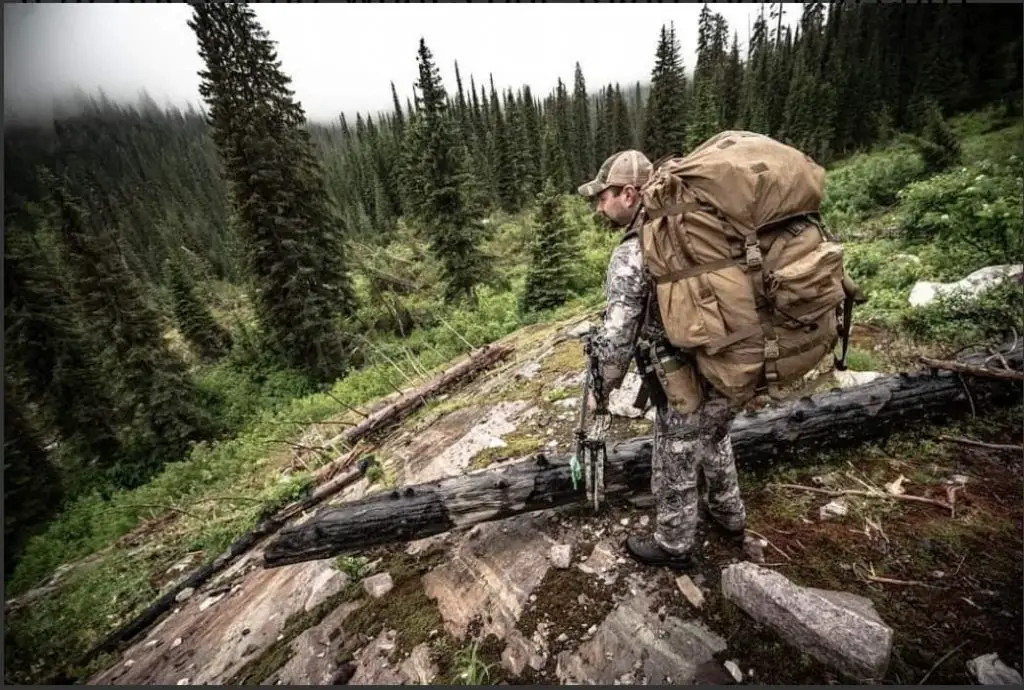 hunter-with-elk-backpack